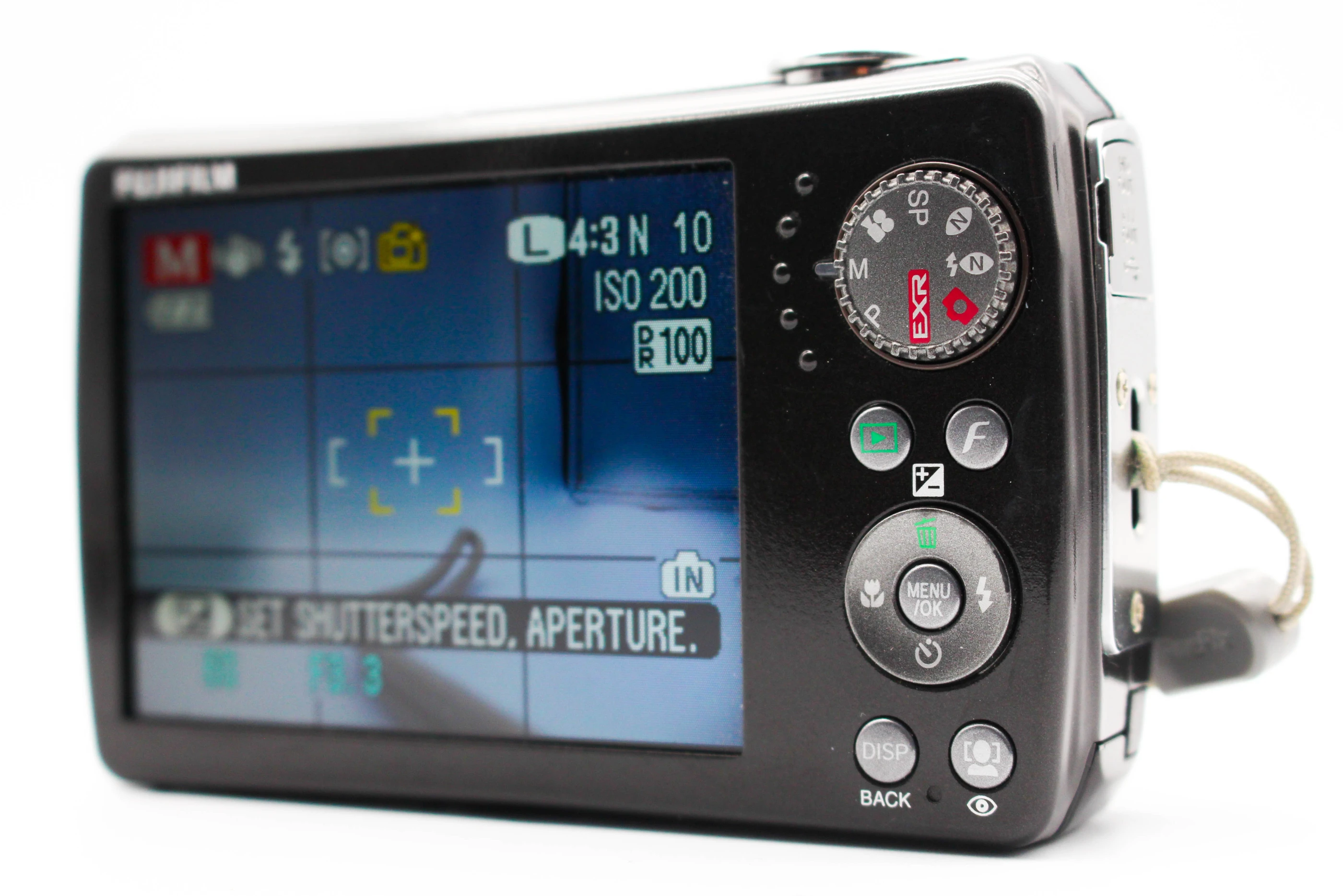 Used Fujifilm FinePix F200EXR Retro Digital Compact Camera For