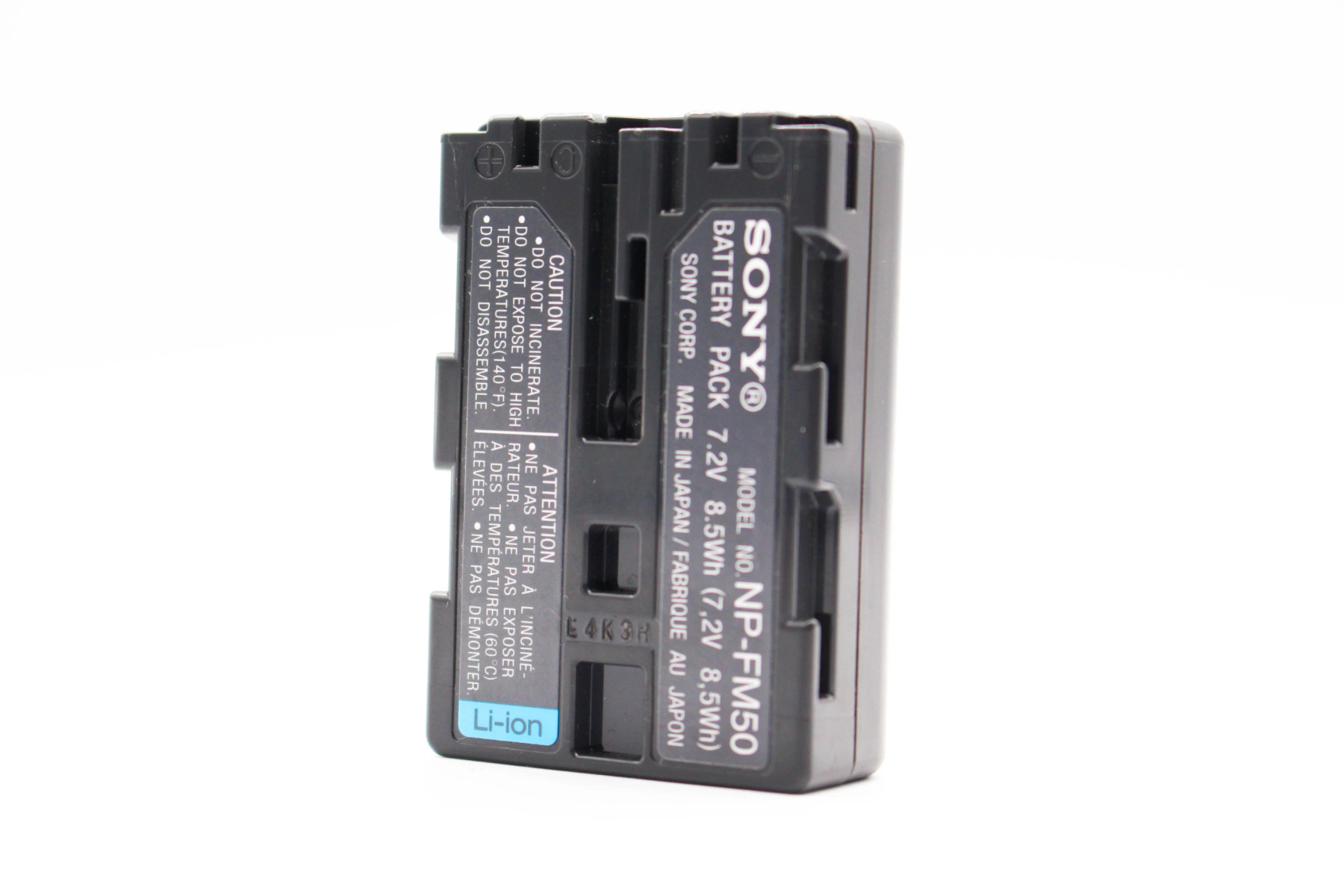 Sony NP-FM50 view 2 | SDS