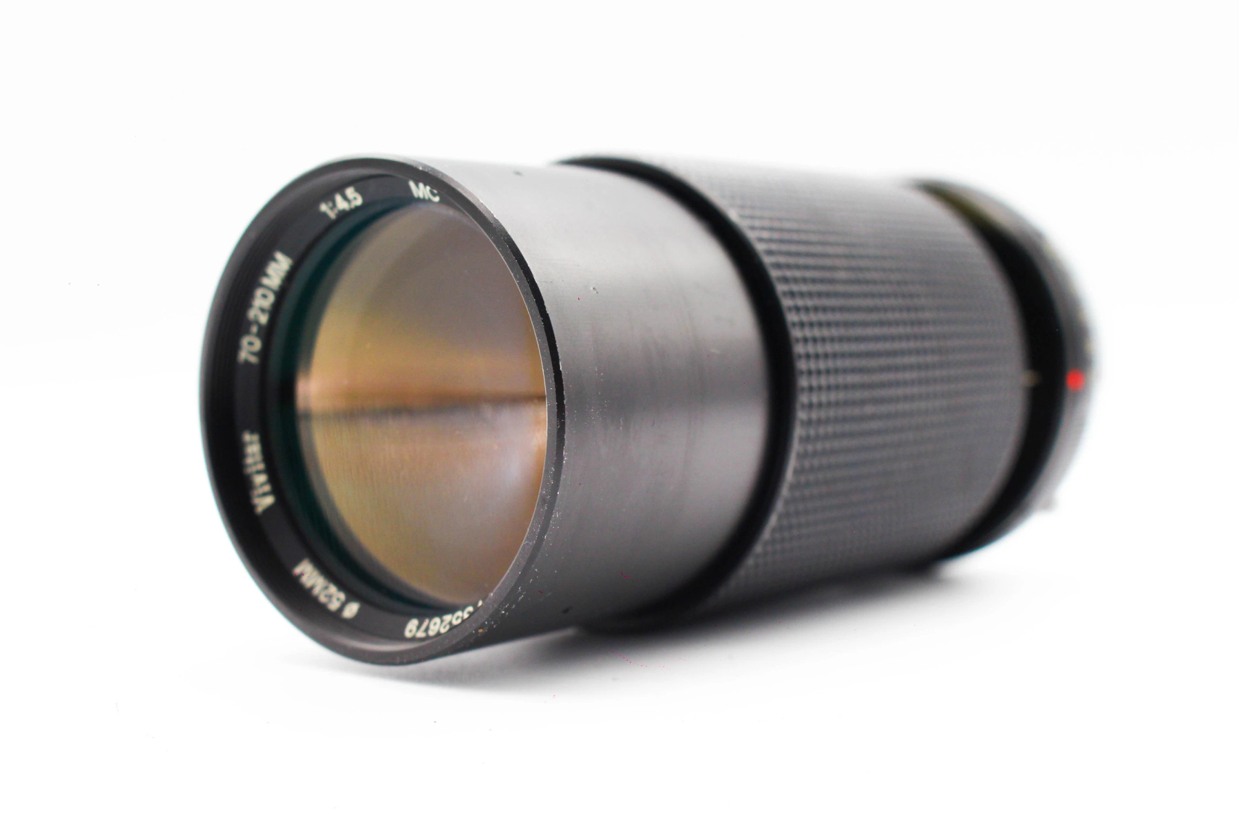 Vivitar 70-210mm f/4.5 MC - Olympus OM Mount view 2 | SDS