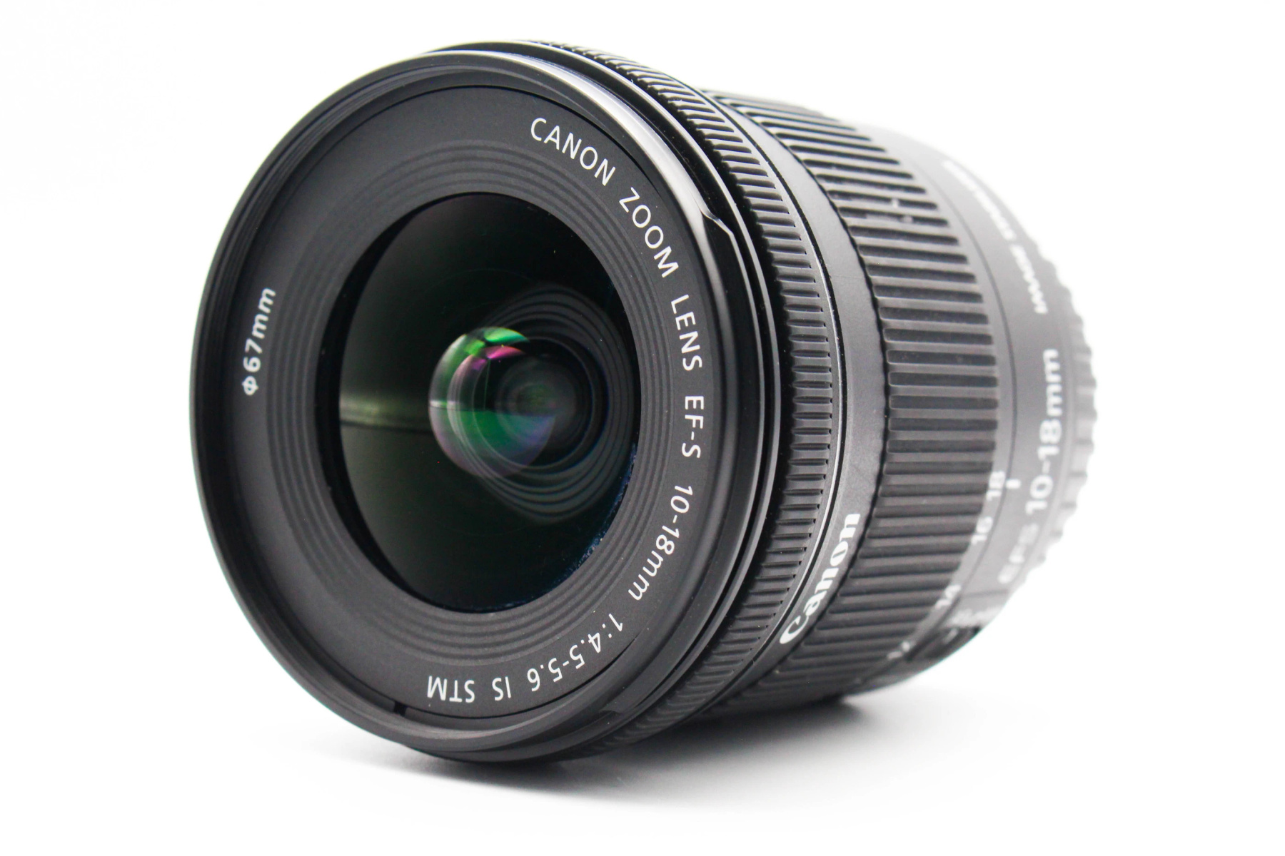 Canon EF-S 10-18mm f/4.5-5.6 IS STM - Canon EF-S Mount view 2 | SDS