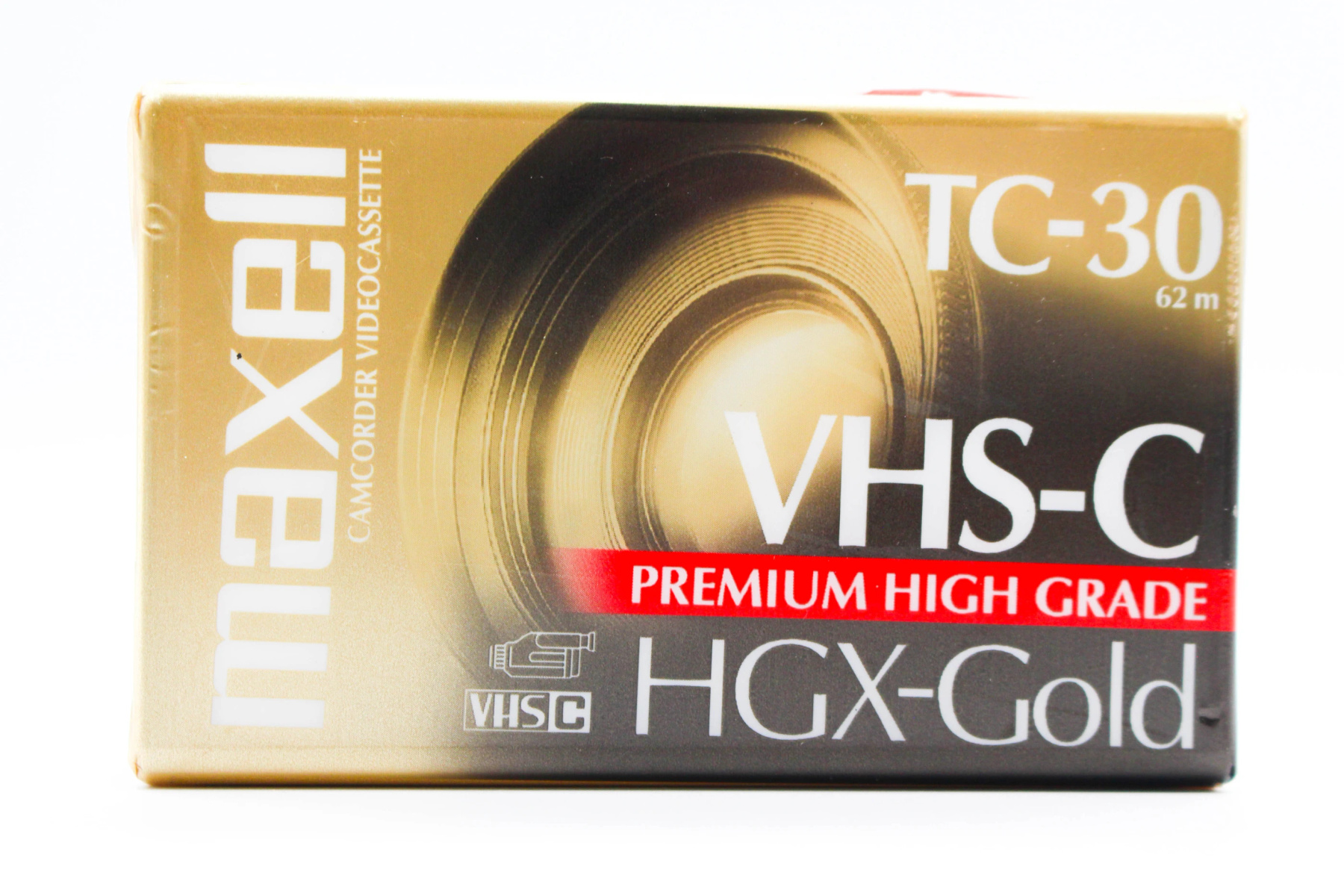 Maxell TC-30 HGX-Gold VHS-C Tape view 1 | SDS