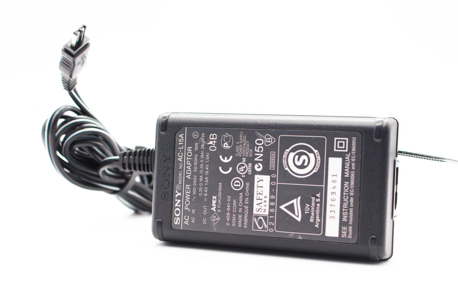 Sony AC-L15 - SDS