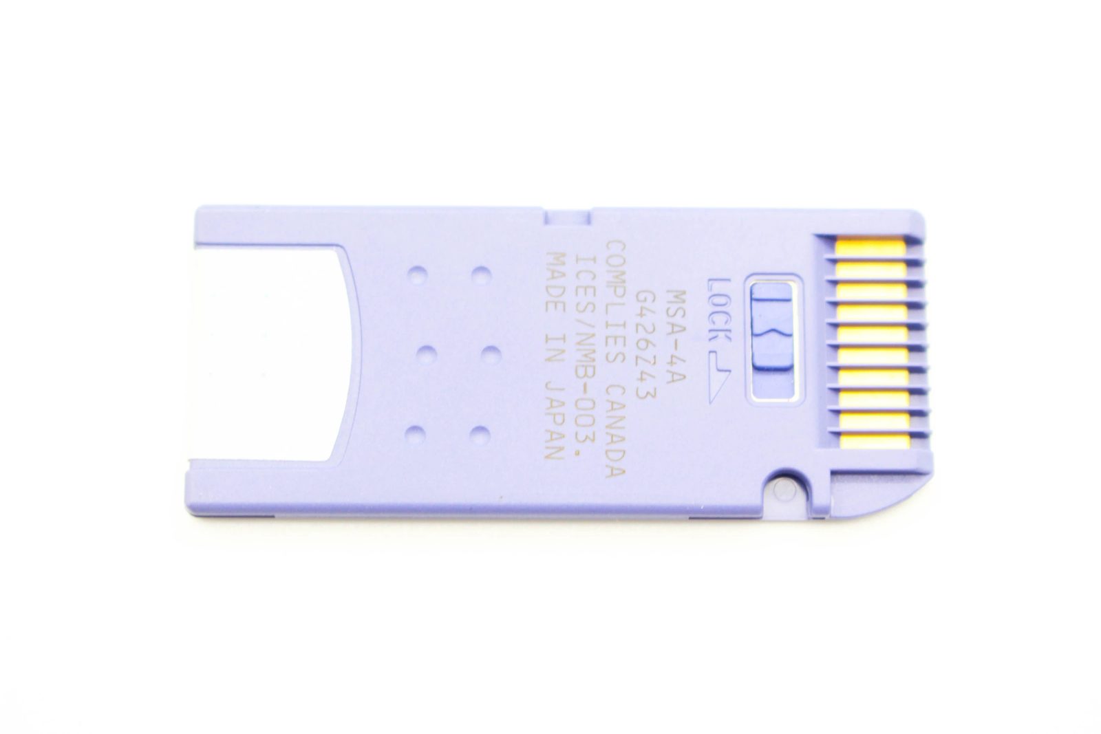 Sony 4MB Memory Stick - SDS