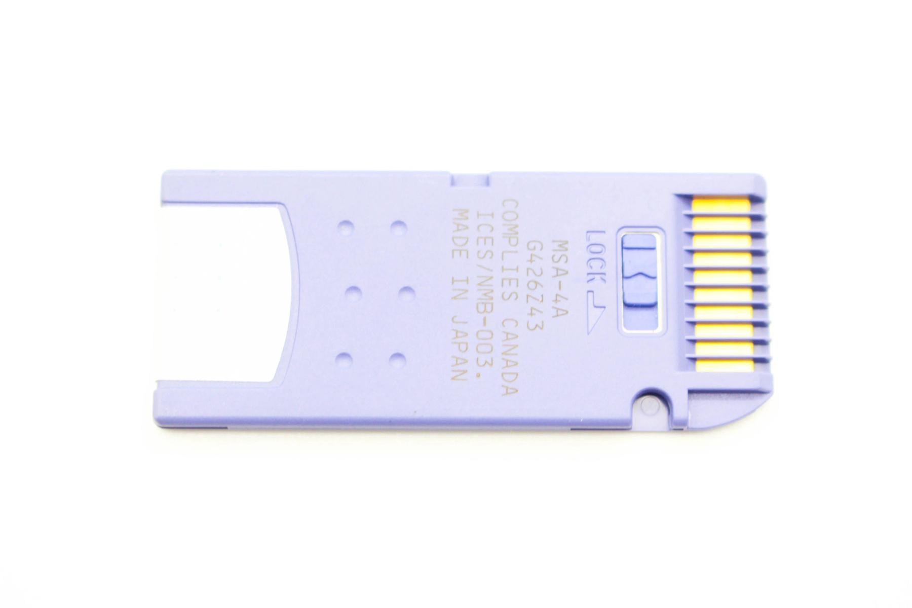 Sony 4MB Memory Stick view 1 | SDS