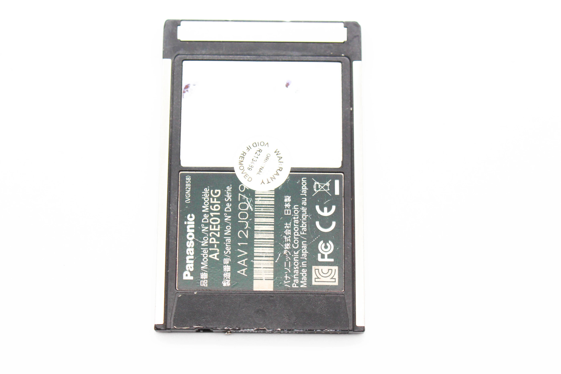 Panasonic 16GB F-Series P2 Card view 2 | SDS