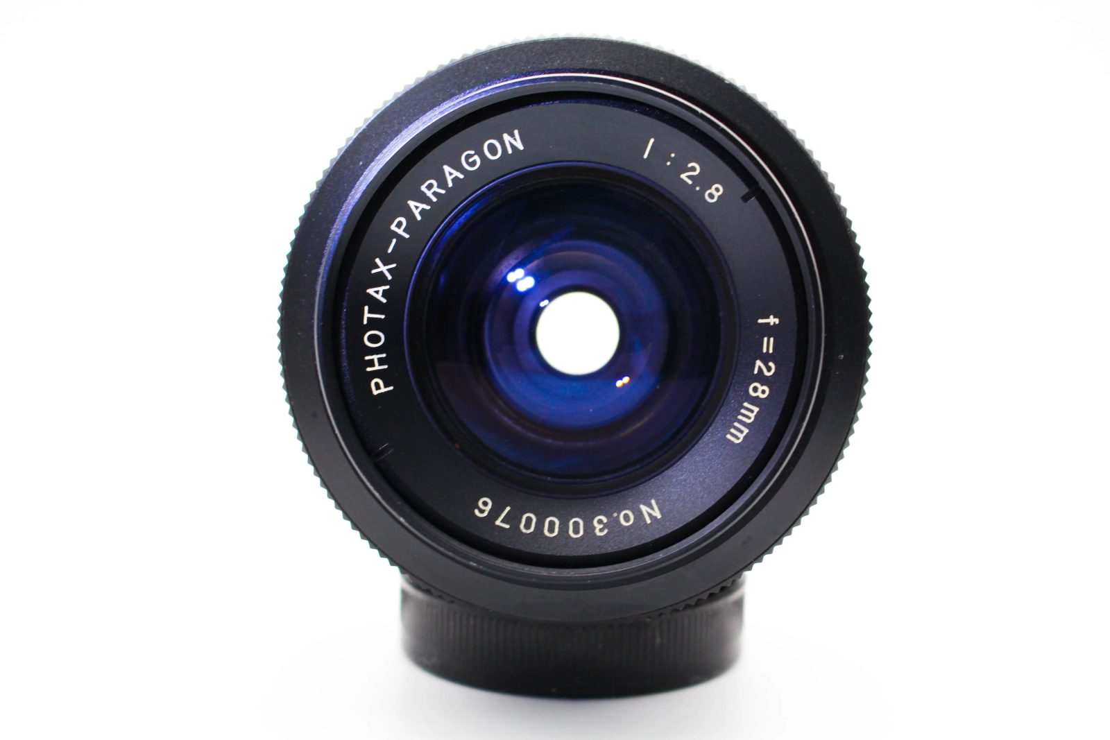 Photax-Paragon 28mm f/2.8 - M42 Mount - SDS