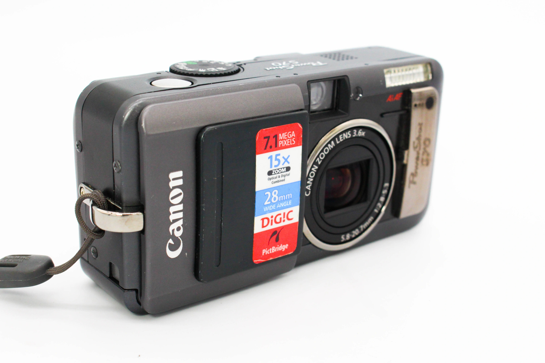 Canon Powershot S70 view 2 | SDS