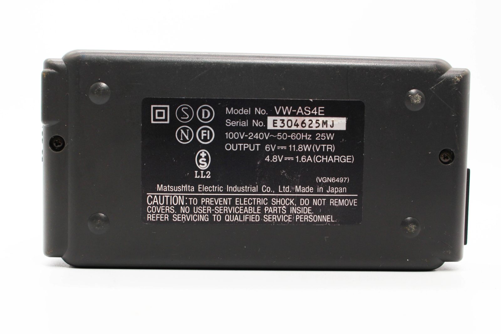 Panasonic VW-AS4 - SDS