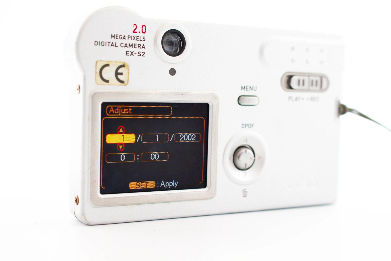 Casio Exilm EX-S2 - SDS
