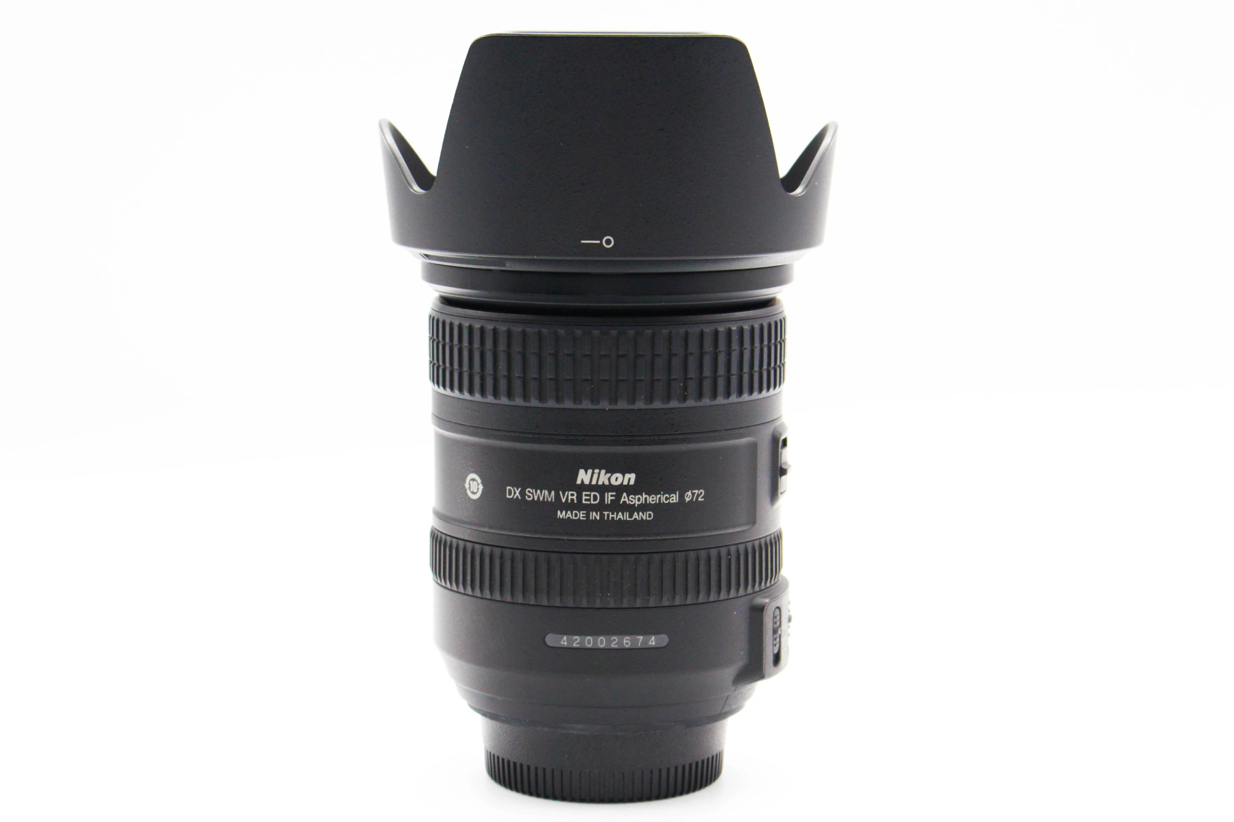 Nikon AF-S DX Nikkor 18-200mm f/3.5-5.6G IF-ED VR II - Nikon F Mount view 1 | SDS