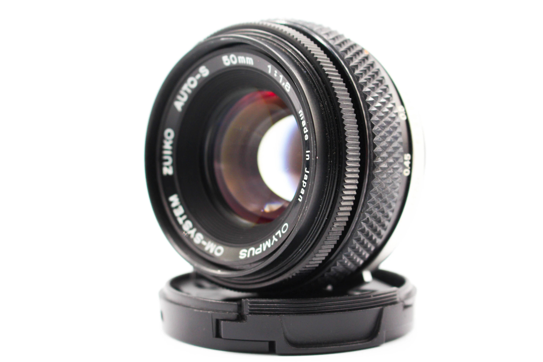 Olympus Auto-S 50mm f/1.8 - OM Mount view 1 | SDS