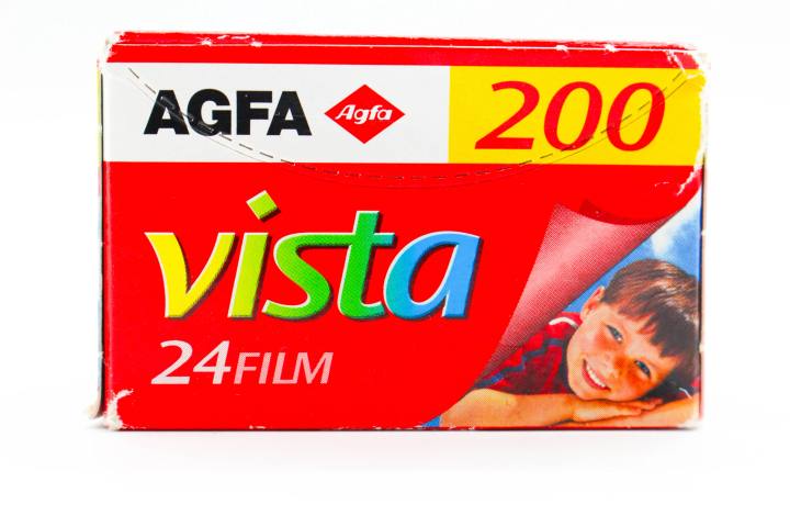 AGFA Vista 200 24 Exposure 35mm Film (Expired) | SDS