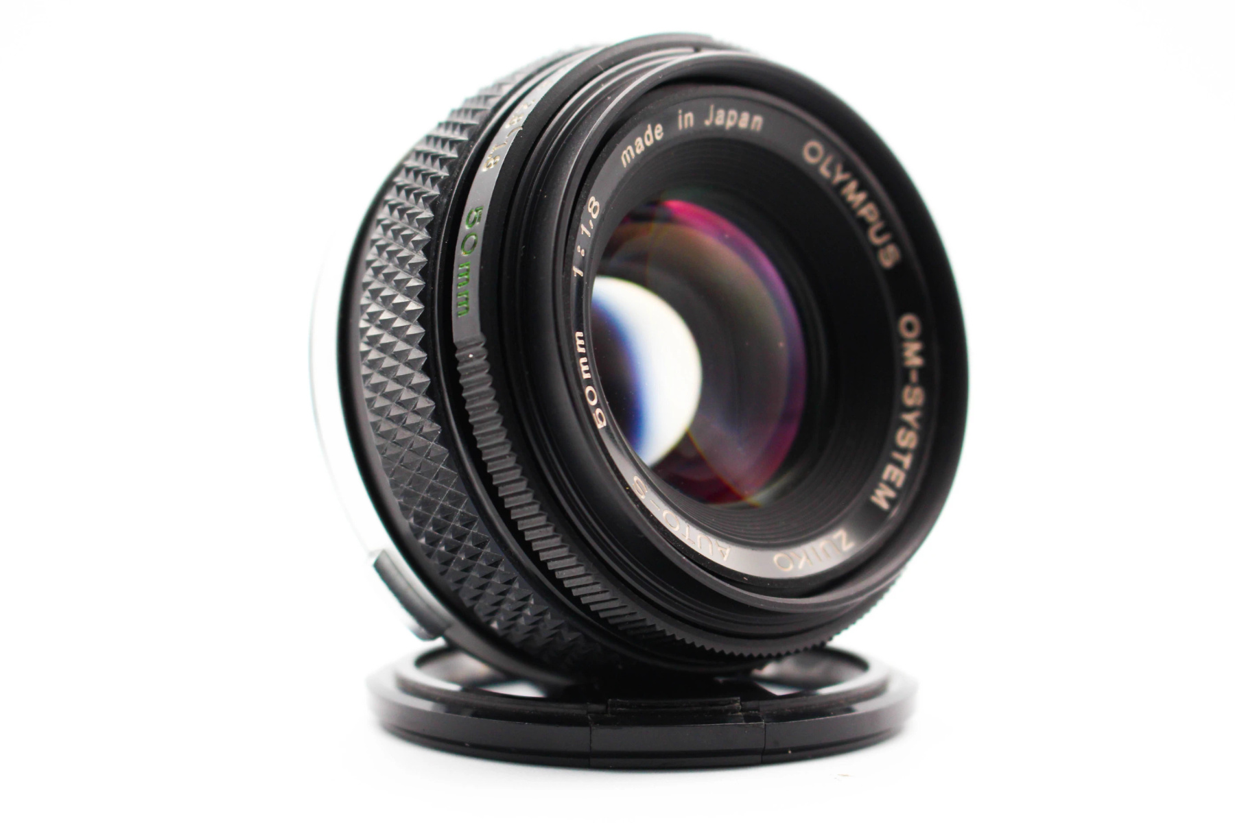 Olympus Zuiko Auto-S 50mm f/1.8 - OM Mount view 2 | SDS