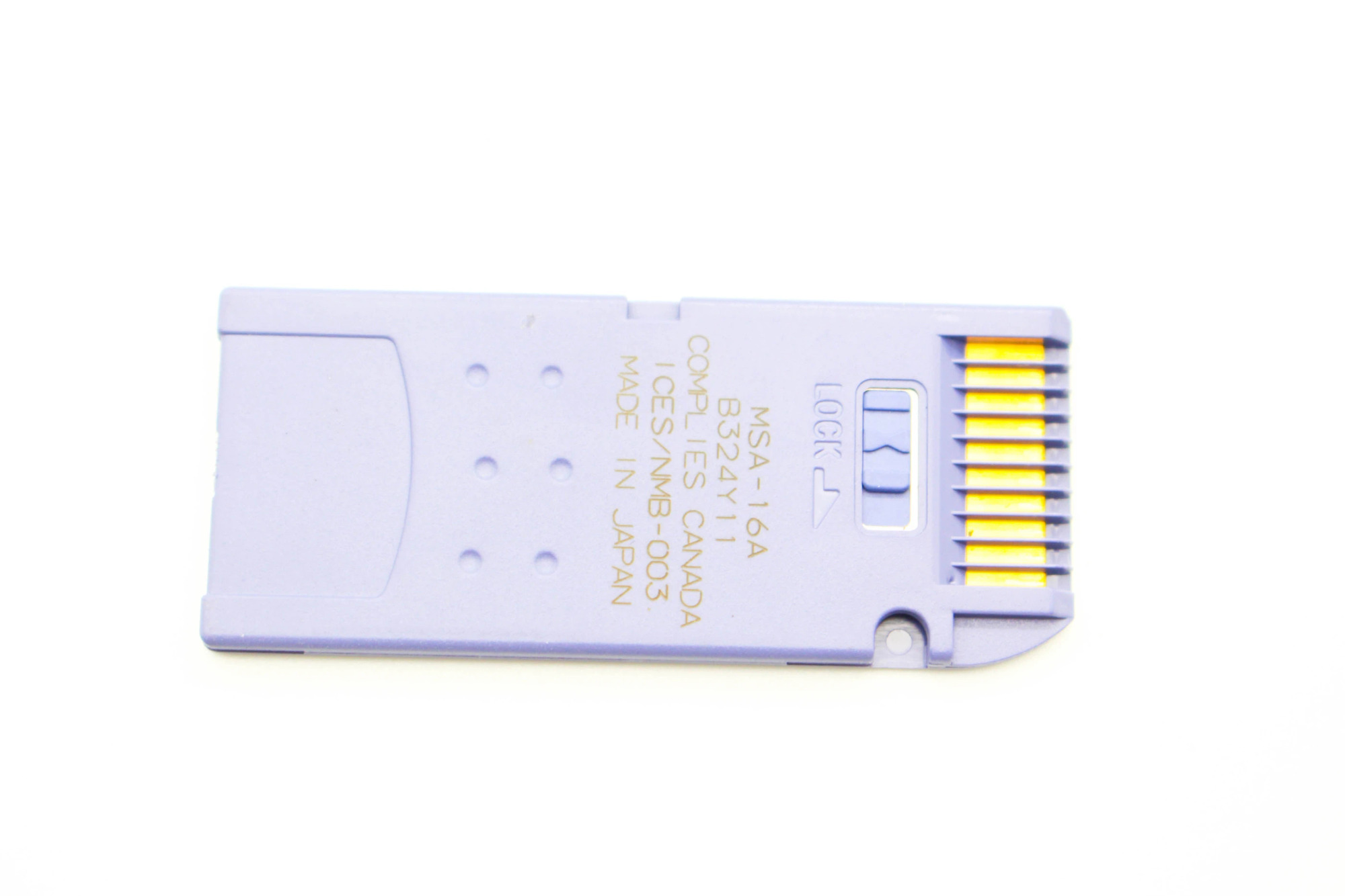 Sony 16MB Memory Stick, Like_new condition, ref 9EX6B, photo 2 | SDS