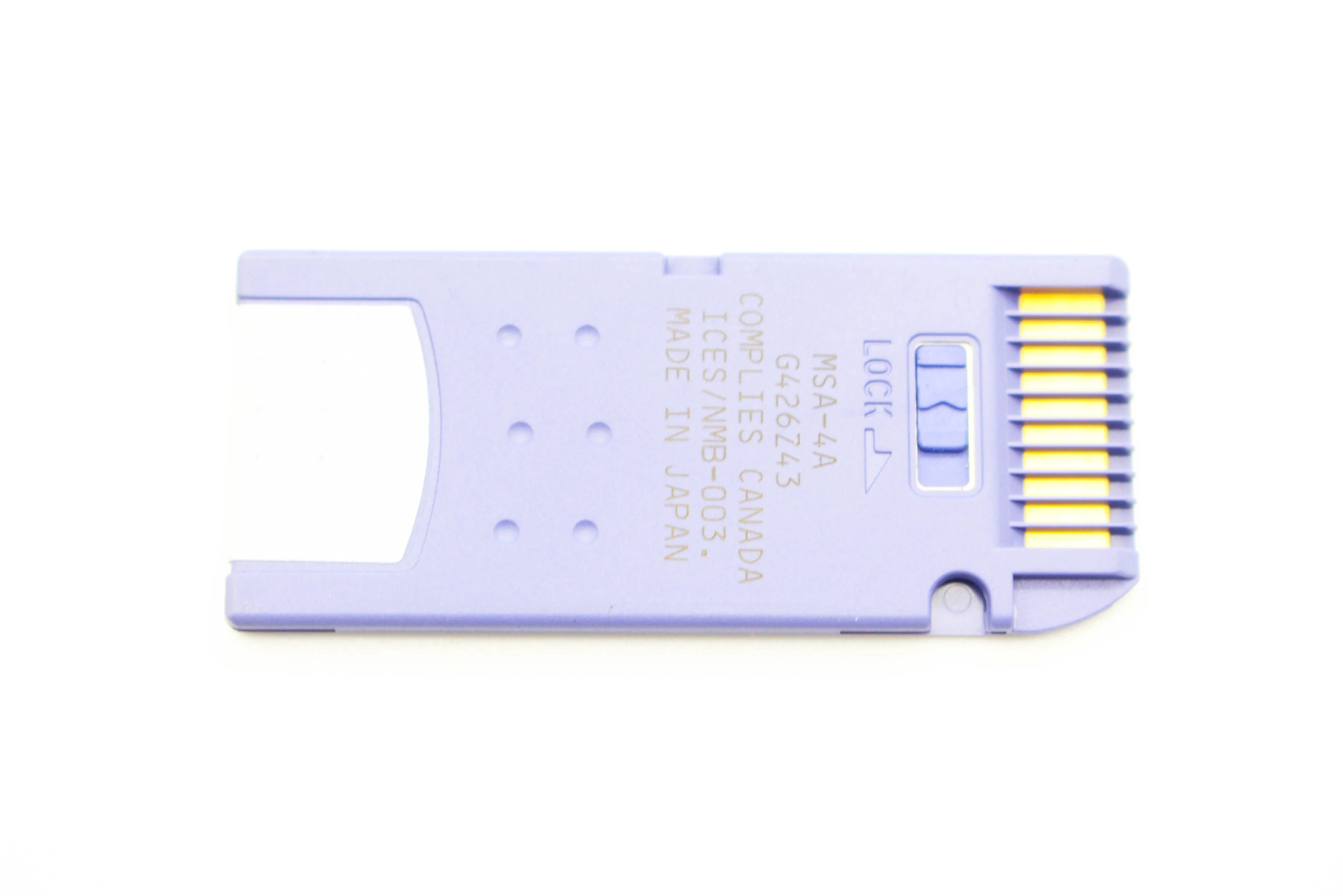 Sony 4MB Memory Stick, Like_new condition, ref B6JRP, photo 2 | SDS