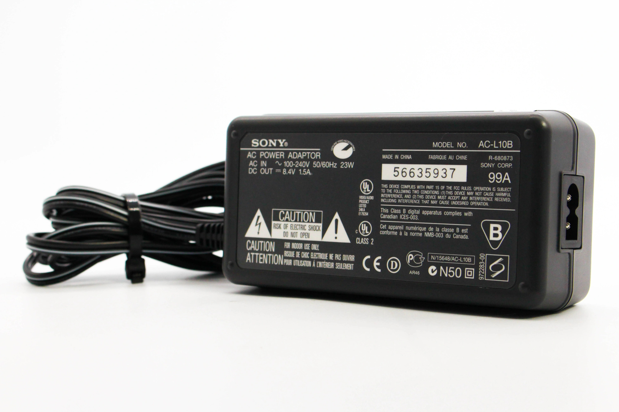 Sony AC-L10B, Excellent condition, ref 5ECGUA, photo 2 | SDS