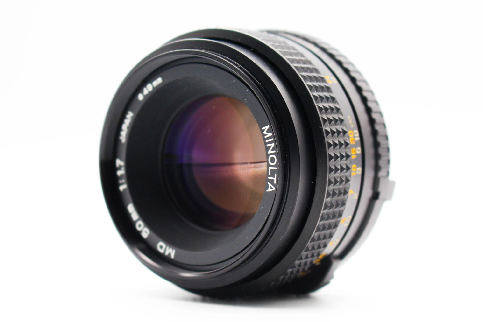 Minolta 50mm f/1.7 - Minolta MD Mount, Like_new condition, ref WWE64, photo 2 | SDS