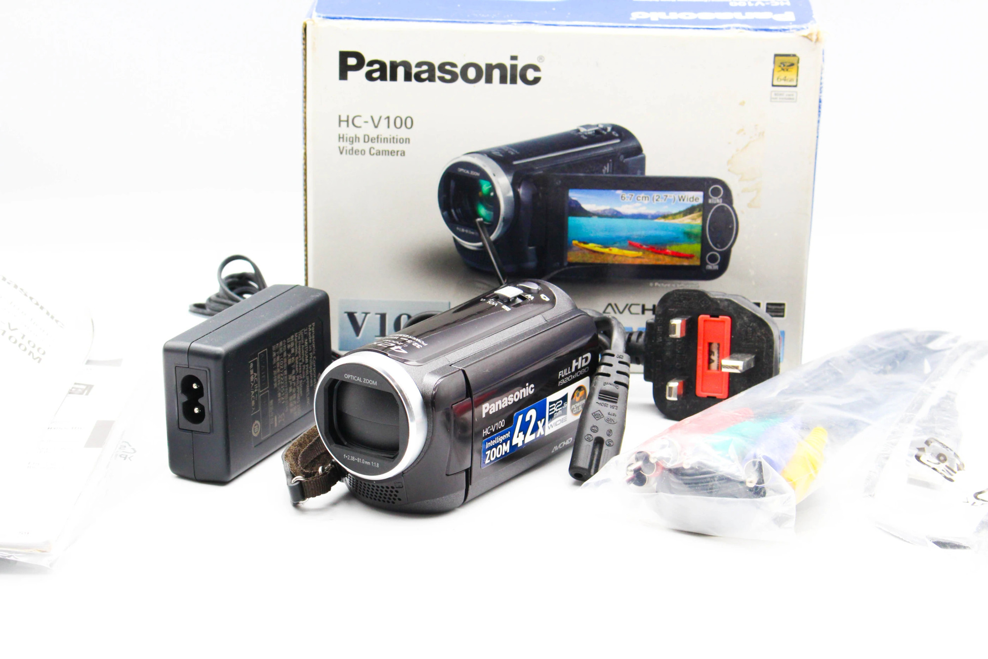 Panasonic HC-V100, Excellent condition, ref 23ZDL, photo 5 | SDS