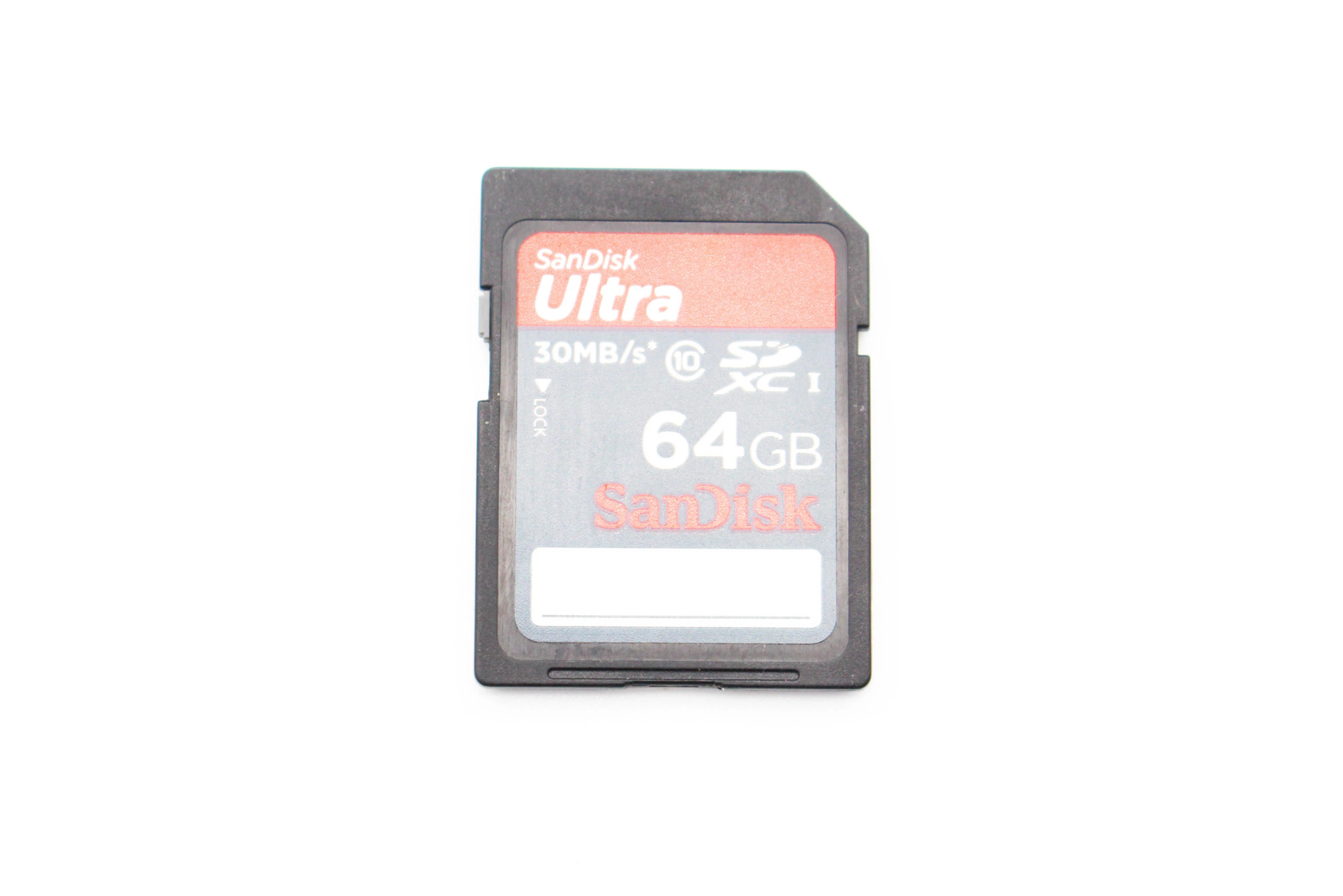 SanDisk Ultra SDXC 64GB 30MB/s Class 10, Excellent condition, ref QJMNZ, photo 1 | SDS