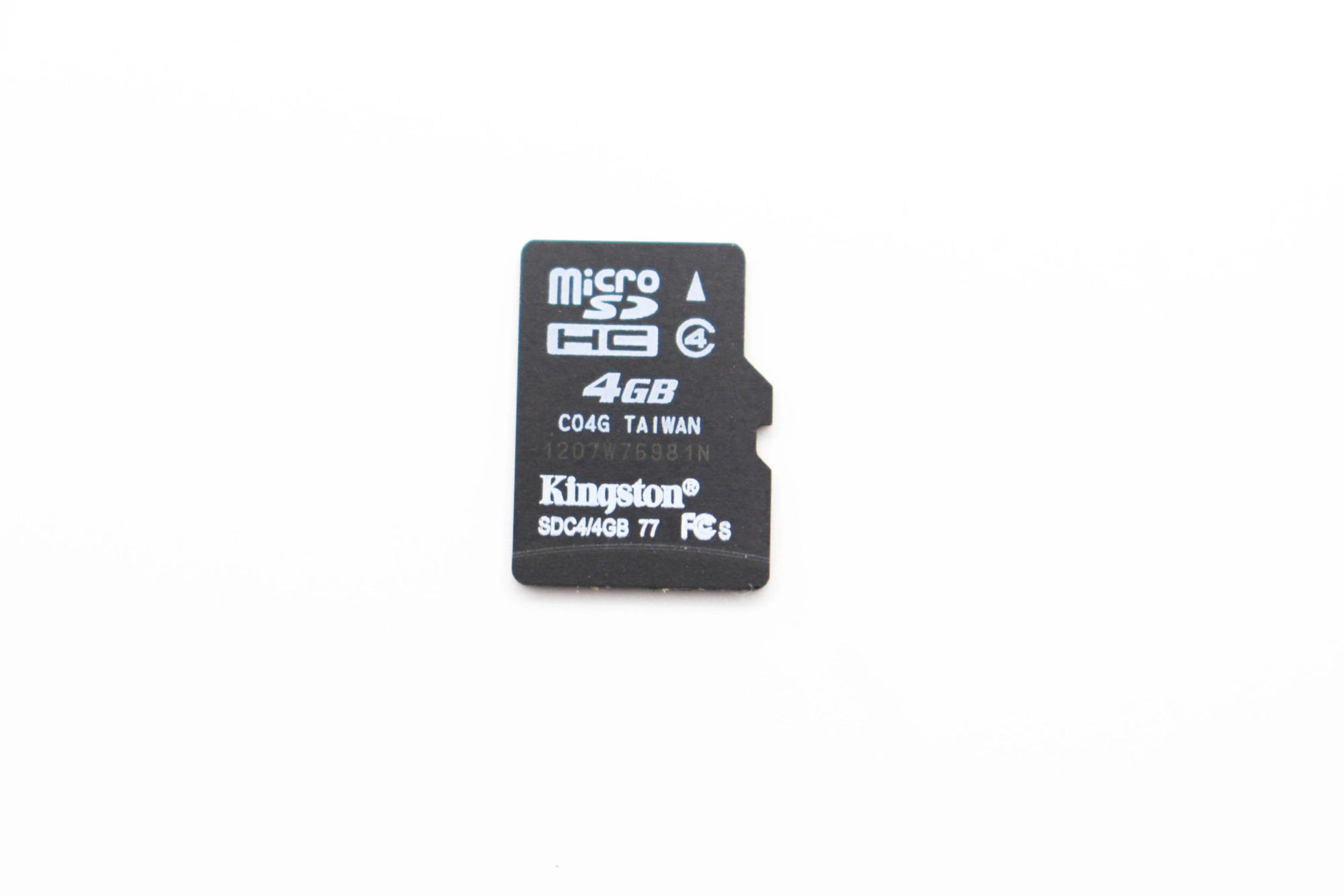 Kingston 4GB MicroSD SDHC Card Class 4, Like_new condition, ref KEW5L, photo 1 | SDS
